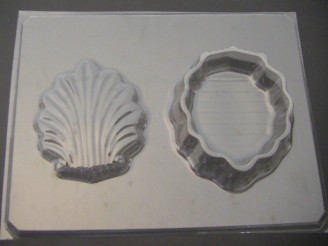 1712 Shell Pour Box Chocolate Candy Mold